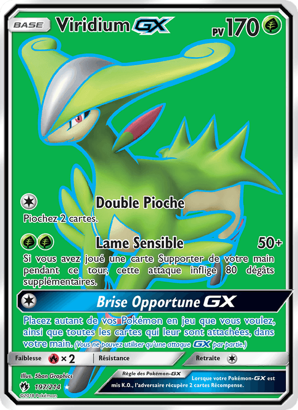 Viridium GX, carte 197 de Tonnerre Perdu