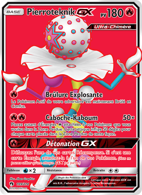 Pierroteknik GX, card 199 from Tonnerre Perdu