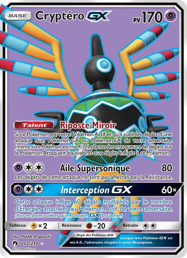 Cryptéro GX, carte 202 de Tonnerre Perdu