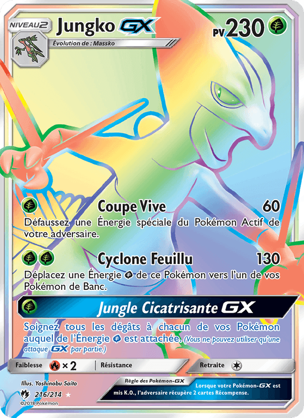 Jungko GX, carte 216 de Tonnerre Perdu