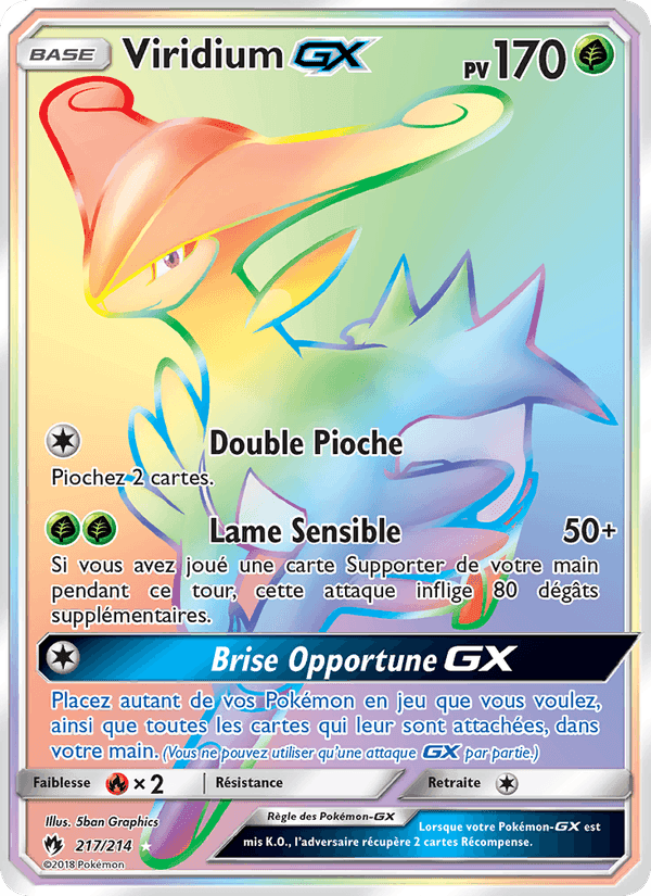 Viridium GX, carte 217 de Tonnerre Perdu