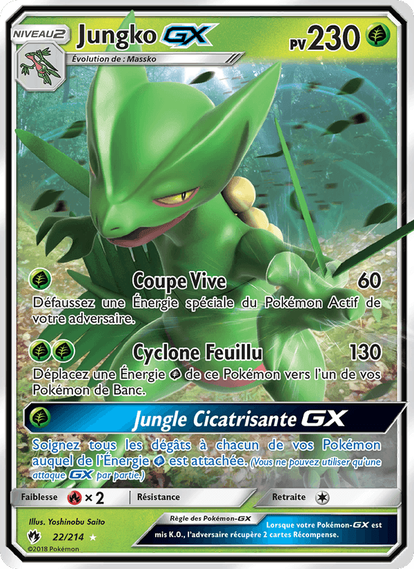 Jungko GX, carte 22 de Tonnerre Perdu