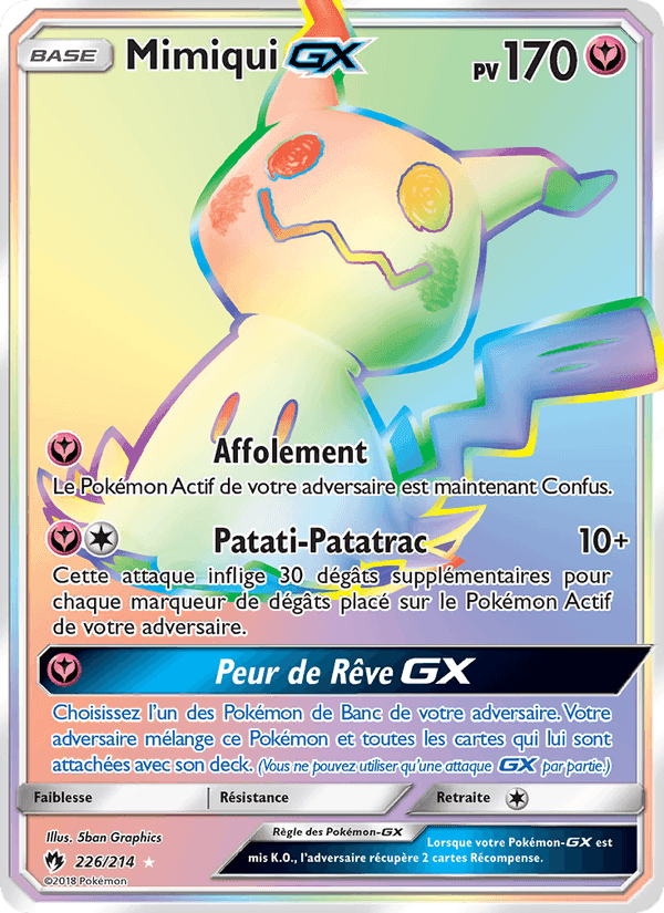 Mimiqui GX, carte 226 de Tonnerre Perdu