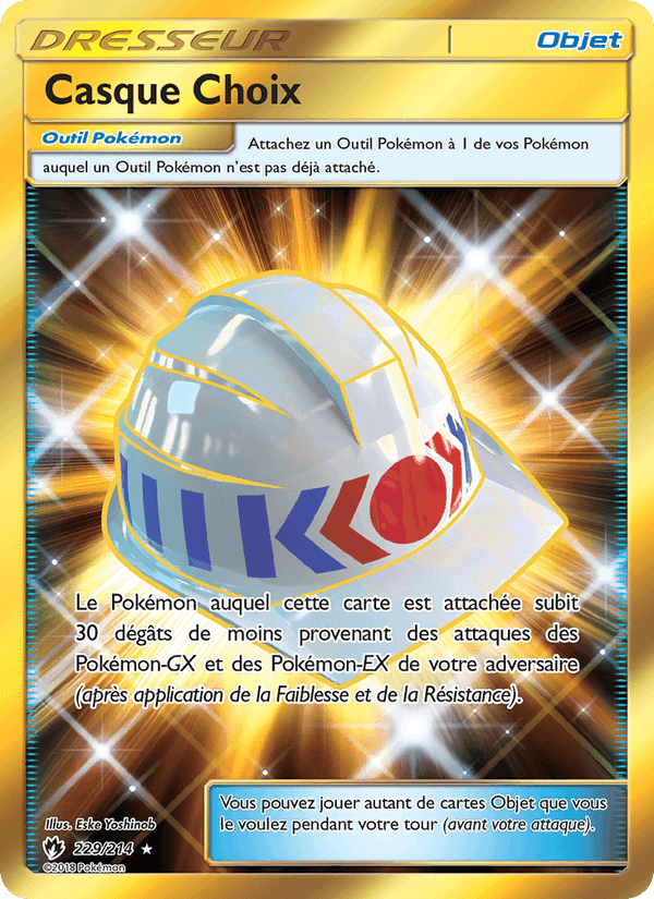 Casque Choix, card 229 from Tonnerre Perdu
