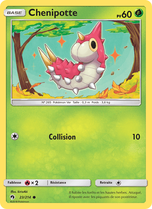 Chenipotte, card 23 from Tonnerre Perdu