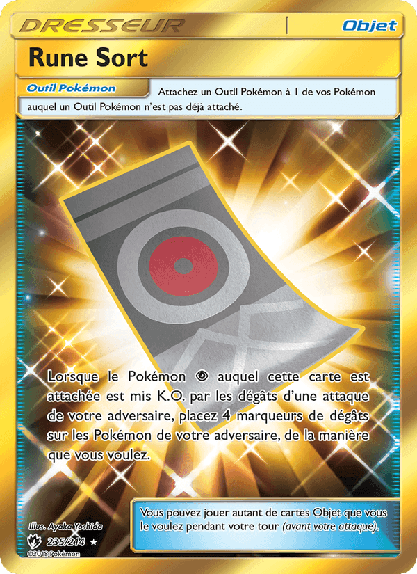 Rune Sort, carte 235 de Tonnerre Perdu