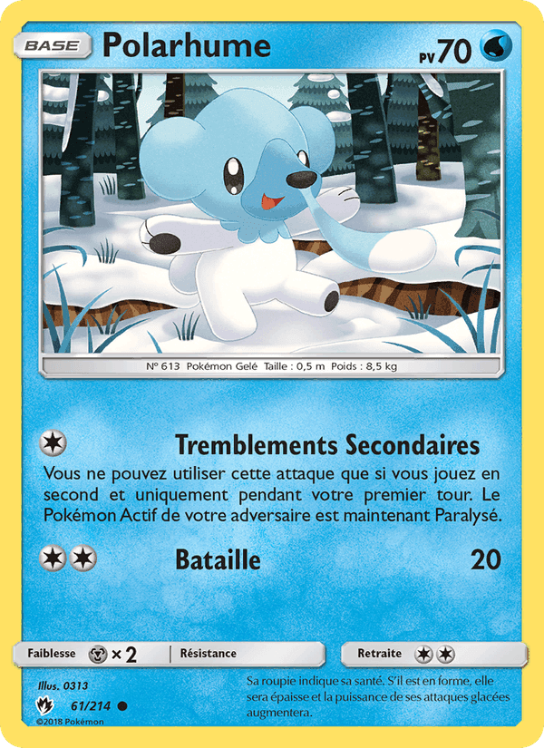 Polarhume, carte 61 de Tonnerre Perdu