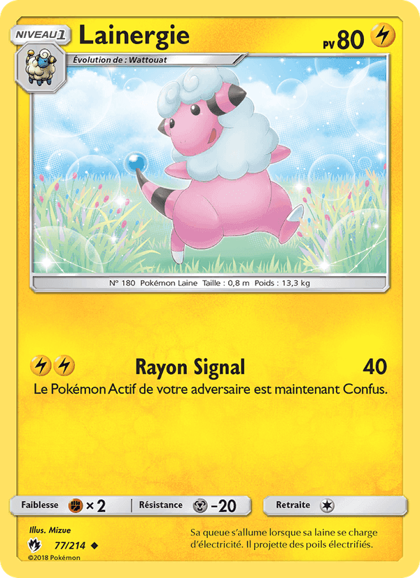 Lainergie, card 77 from Tonnerre Perdu