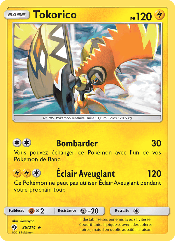 Tokorico, card 85 from Tonnerre Perdu
