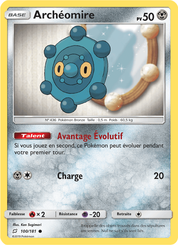 Archéomire, carta 100 di Duo de Choc