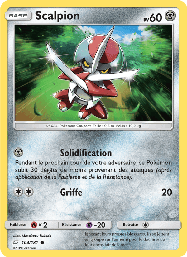 Scalpion, carte 104 de Duo de Choc