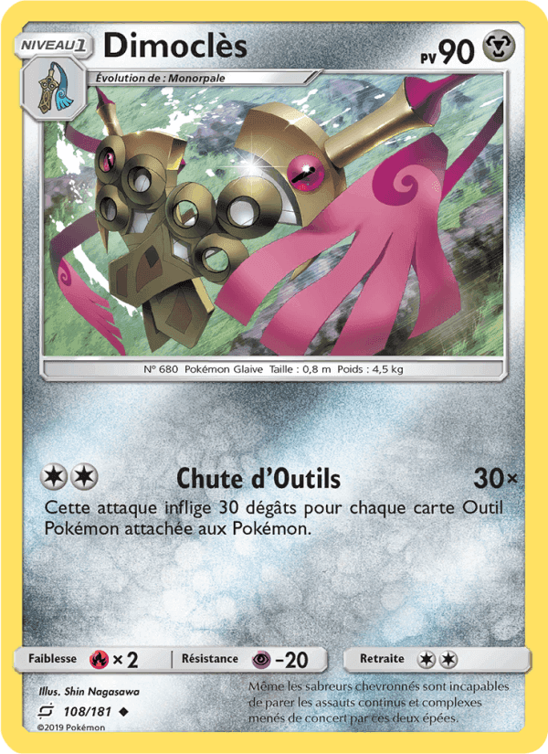 Dimoclès, card 108 from Duo de Choc