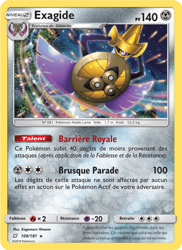 Exagide, carte 109 de Duo de Choc