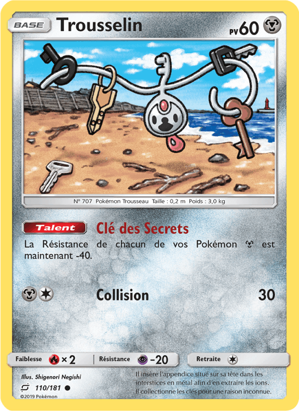Trousselin, carte 110 de Duo de Choc