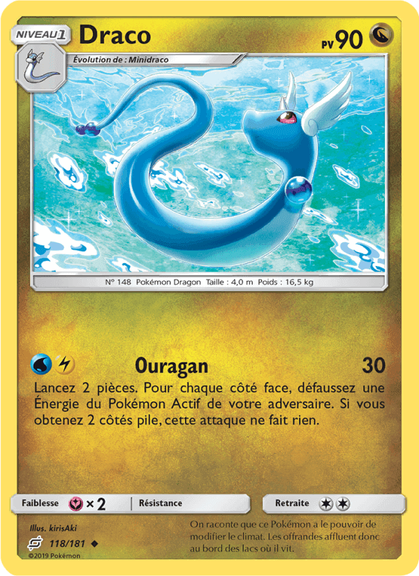 Draco, carte 118 de Duo de Choc