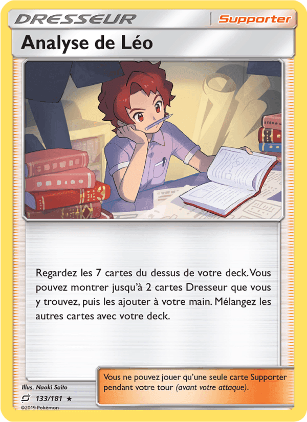 Analyse de Léo, carte 133 de Duo de Choc