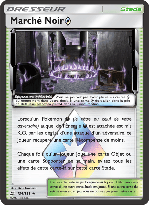 Marché Noir ◇, carte 134 de Duo de Choc
