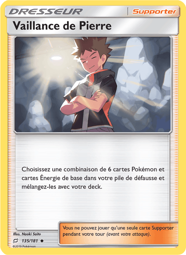 Vaillance de Pierre, carte 135 de Duo de Choc