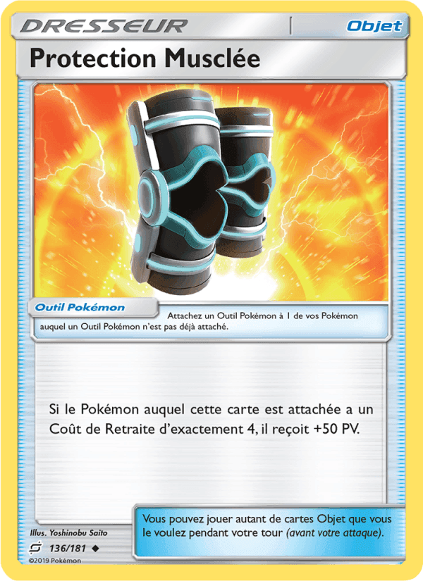 Protection Musclée, carte 136 de Duo de Choc