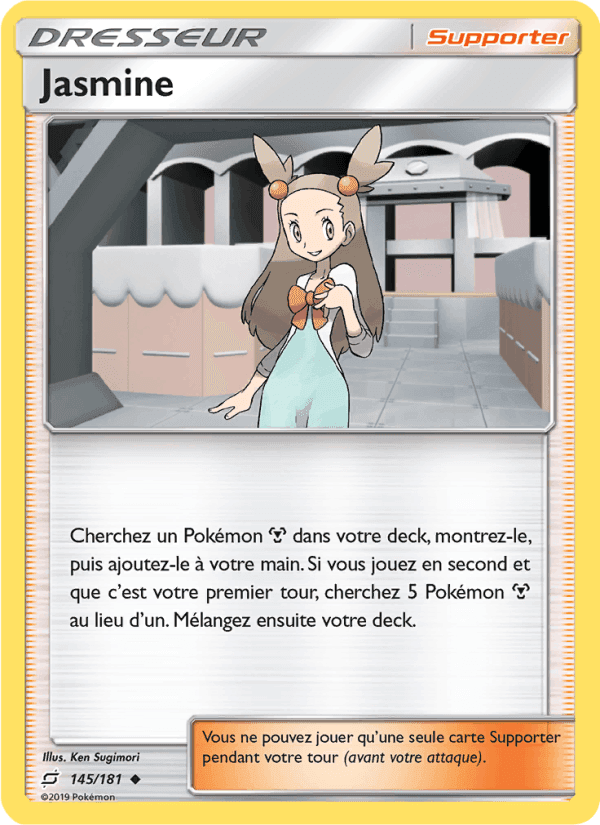 Jasmine, card 145 from Duo de Choc