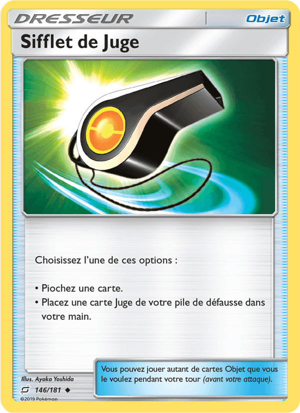 Sifflet de Juge, carte 146 de Duo de Choc