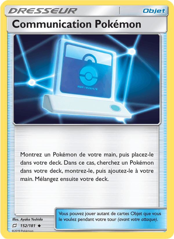 Communication Pokémon, carta 152 di Duo de Choc