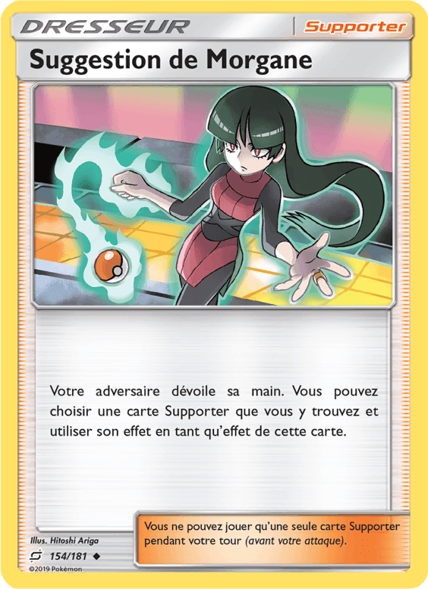 Suggestion de Morgane, carte 154 de Duo de Choc