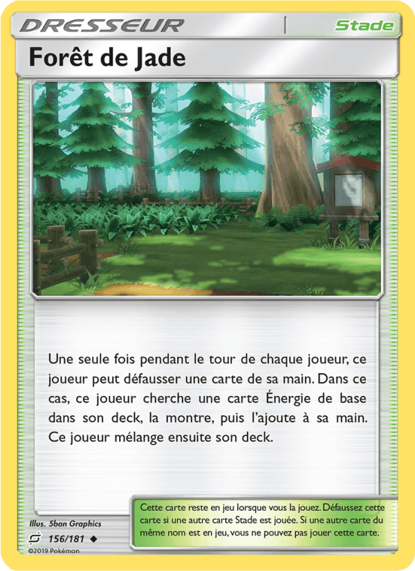 Forêt de Jade, card 156 from Duo de Choc