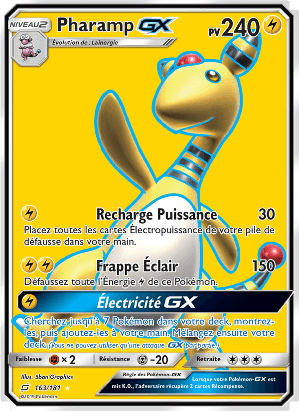 Pharamp GX, carte 163 de Duo de Choc
