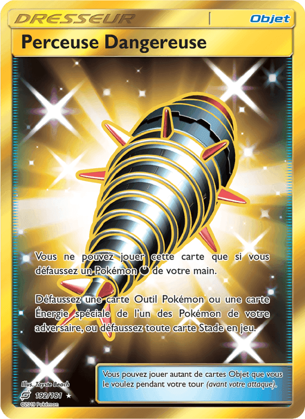 Perceuse Dangereuse, card 192 from Duo de Choc