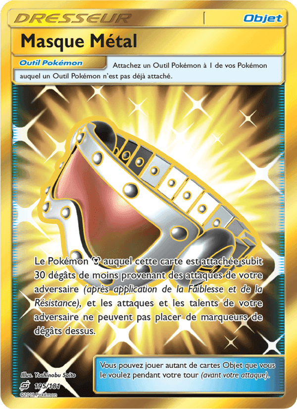 Masque Métal, card 195 from Duo de Choc