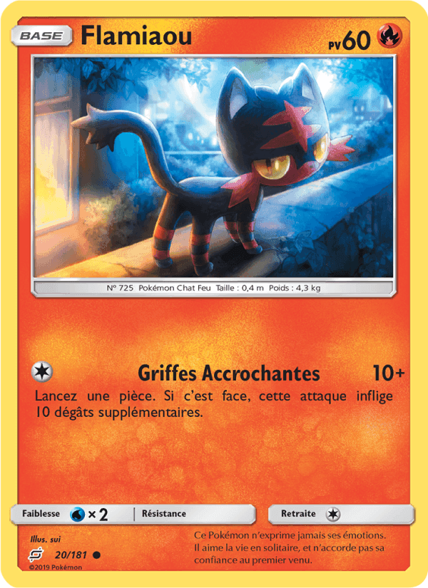 Flamiaou, carte 20 de Duo de Choc