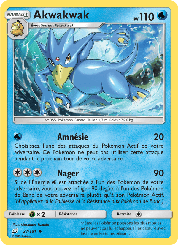 Akwakwak, carte 27 de Duo de Choc