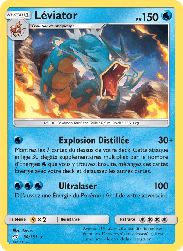 Léviator, carte 30 de Duo de Choc