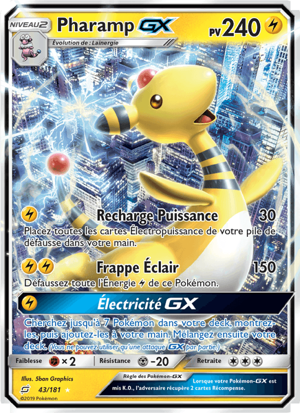 Pharamp GX, carte 43 de Duo de Choc