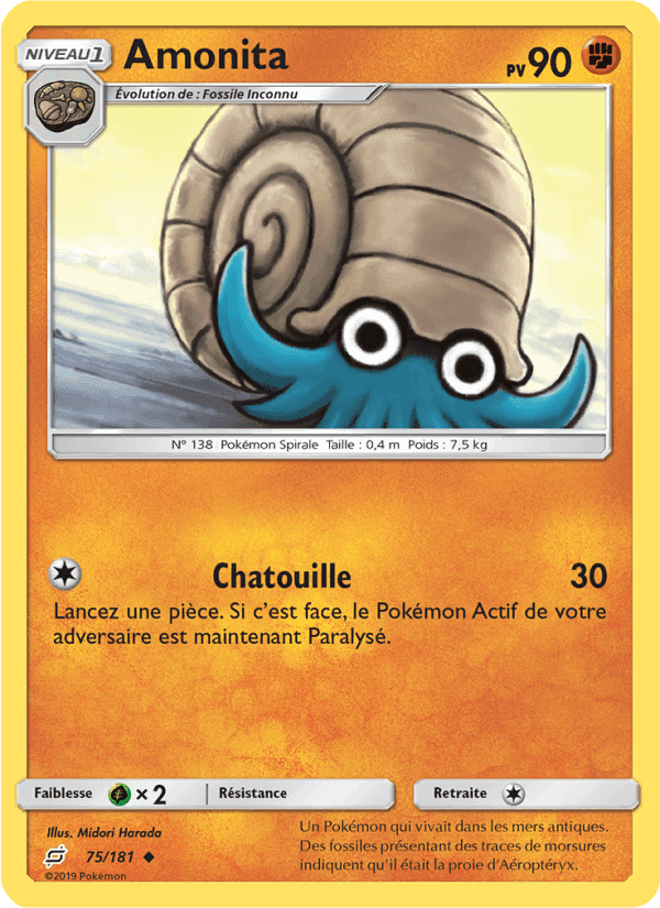 Amonita, carte 75 de Duo de Choc