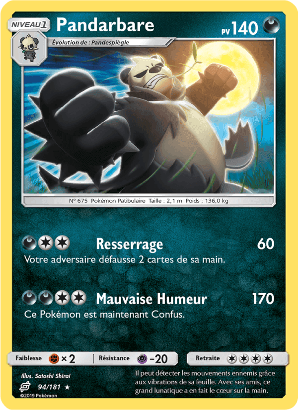 Pandarbare, carte 94 de Duo de Choc