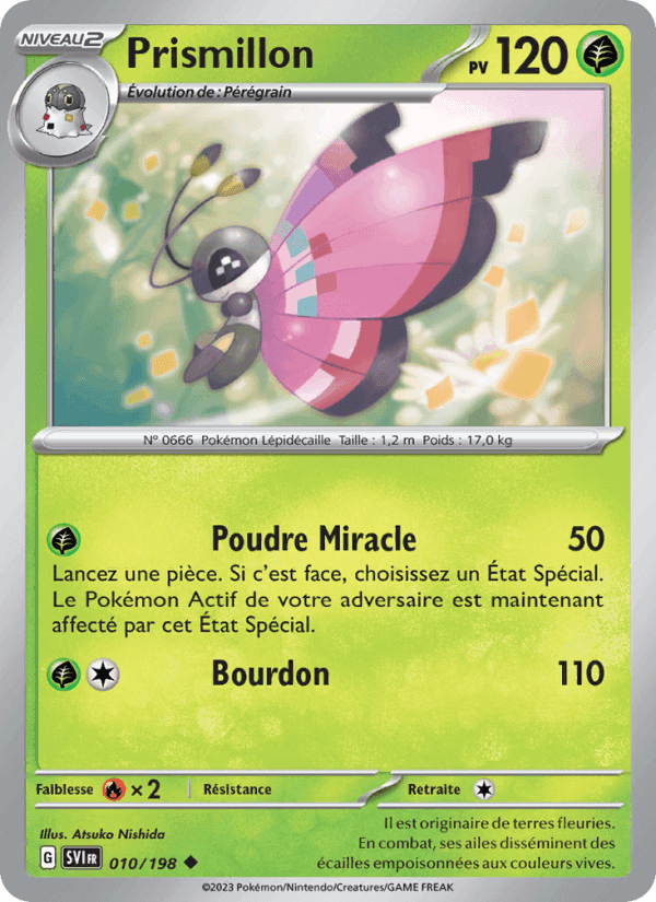 Prismillon, carte 010 de Écarlate et Violet