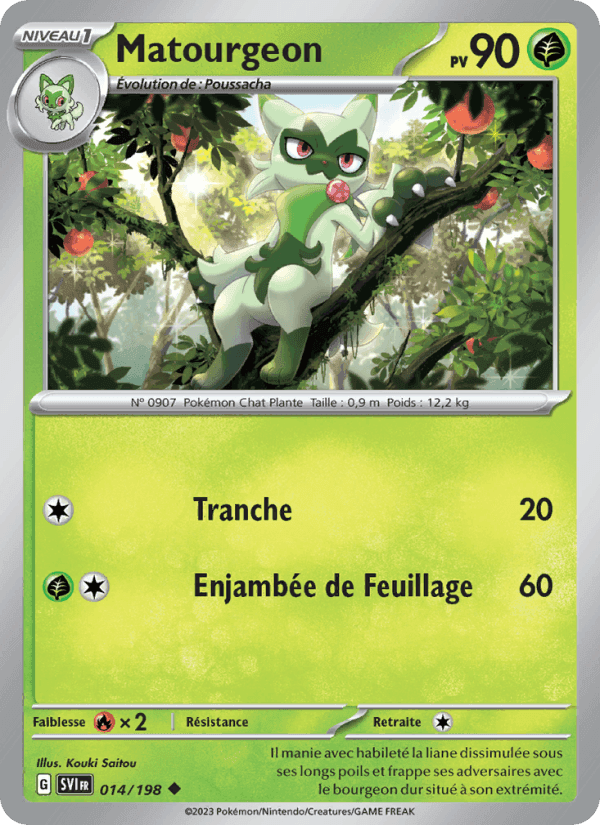 Matourgeon, carte 014 de Écarlate et Violet