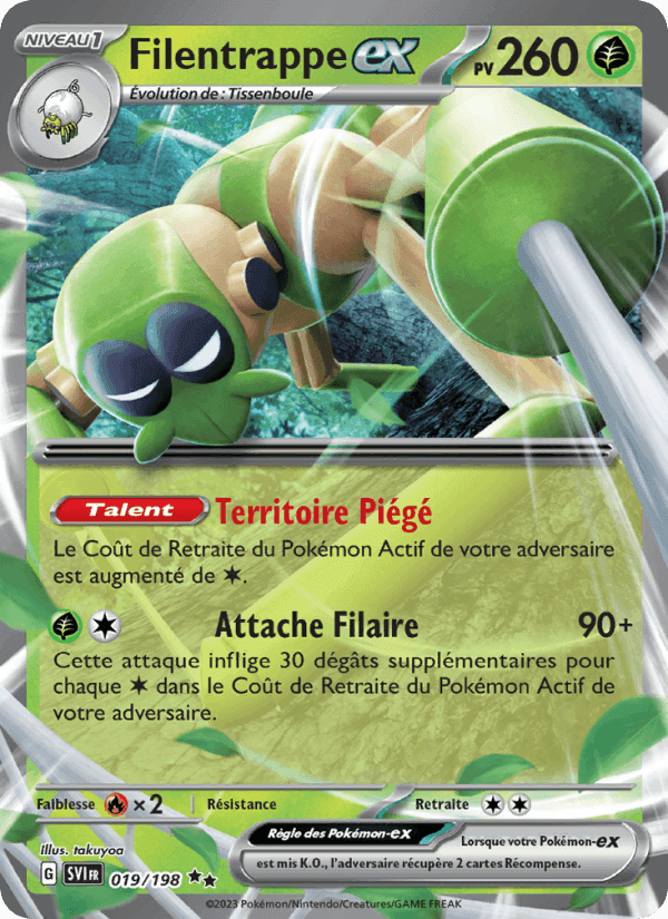 Filentrappe-ex, carte 019 de Écarlate et Violet