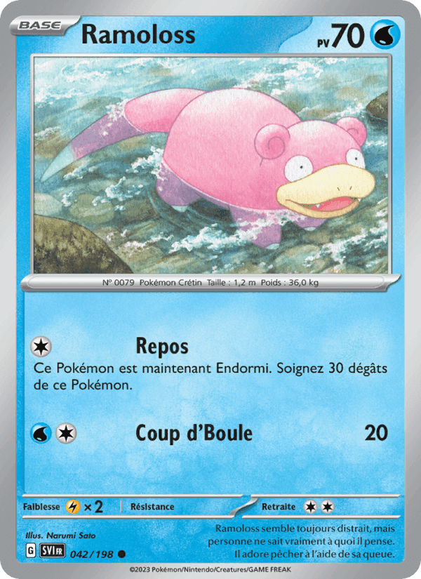 Ramoloss, carte 042 de Écarlate et Violet