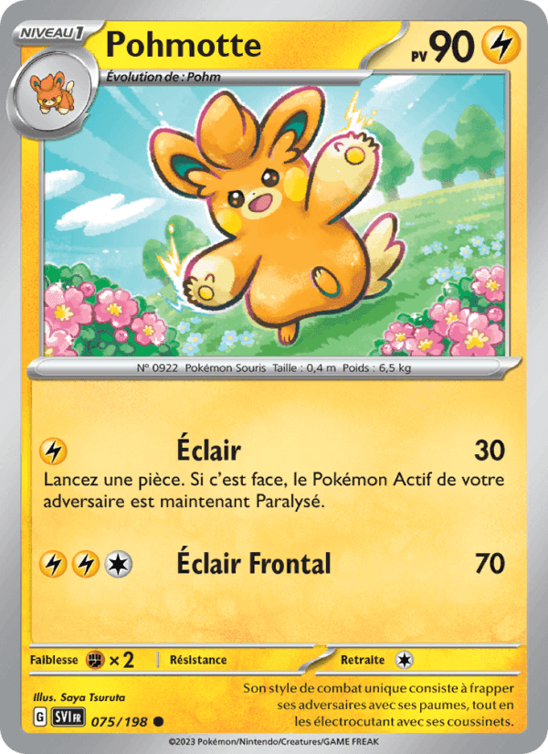 Pohmotte, carte 075 de Écarlate et Violet