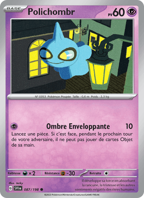 Polichombr, carte 087 de Écarlate et Violet