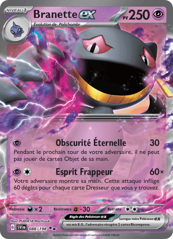 Branette-ex, card 088 from Écarlate et Violet