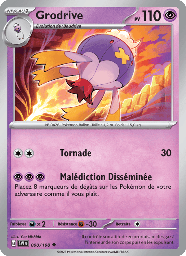 Grodrive, carte 090 de Écarlate et Violet
