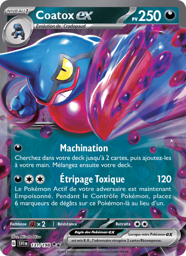 Coatox-ex, carta 131 de Écarlate et Violet