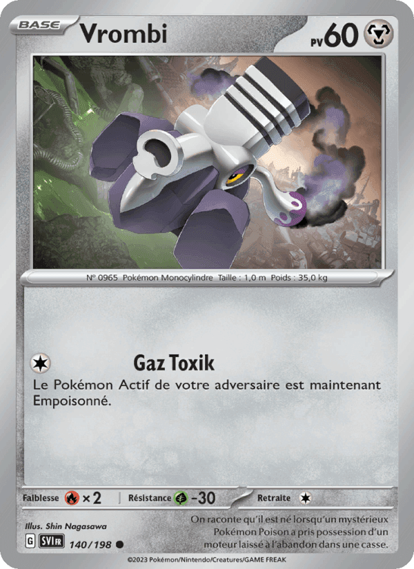 Vrombi, carte 140 de Écarlate et Violet