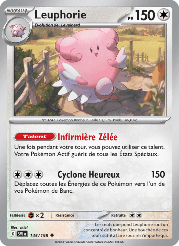 Leuphorie, carta 145 di Écarlate et Violet