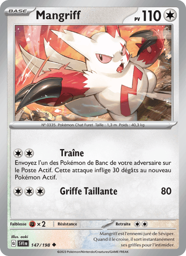 Mangriff, card 147 from Écarlate et Violet