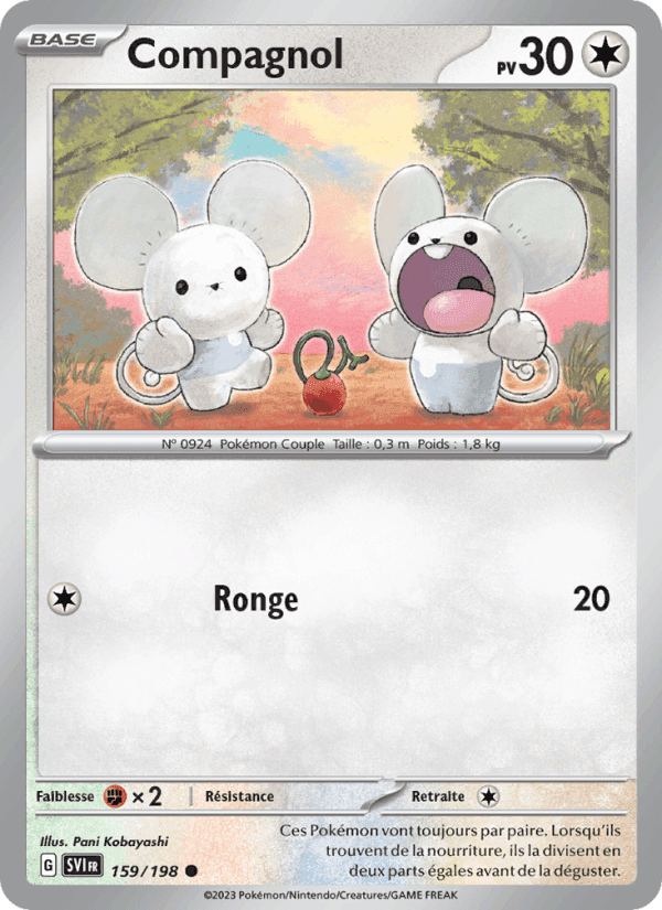 Compagnol, carte 159 de Écarlate et Violet